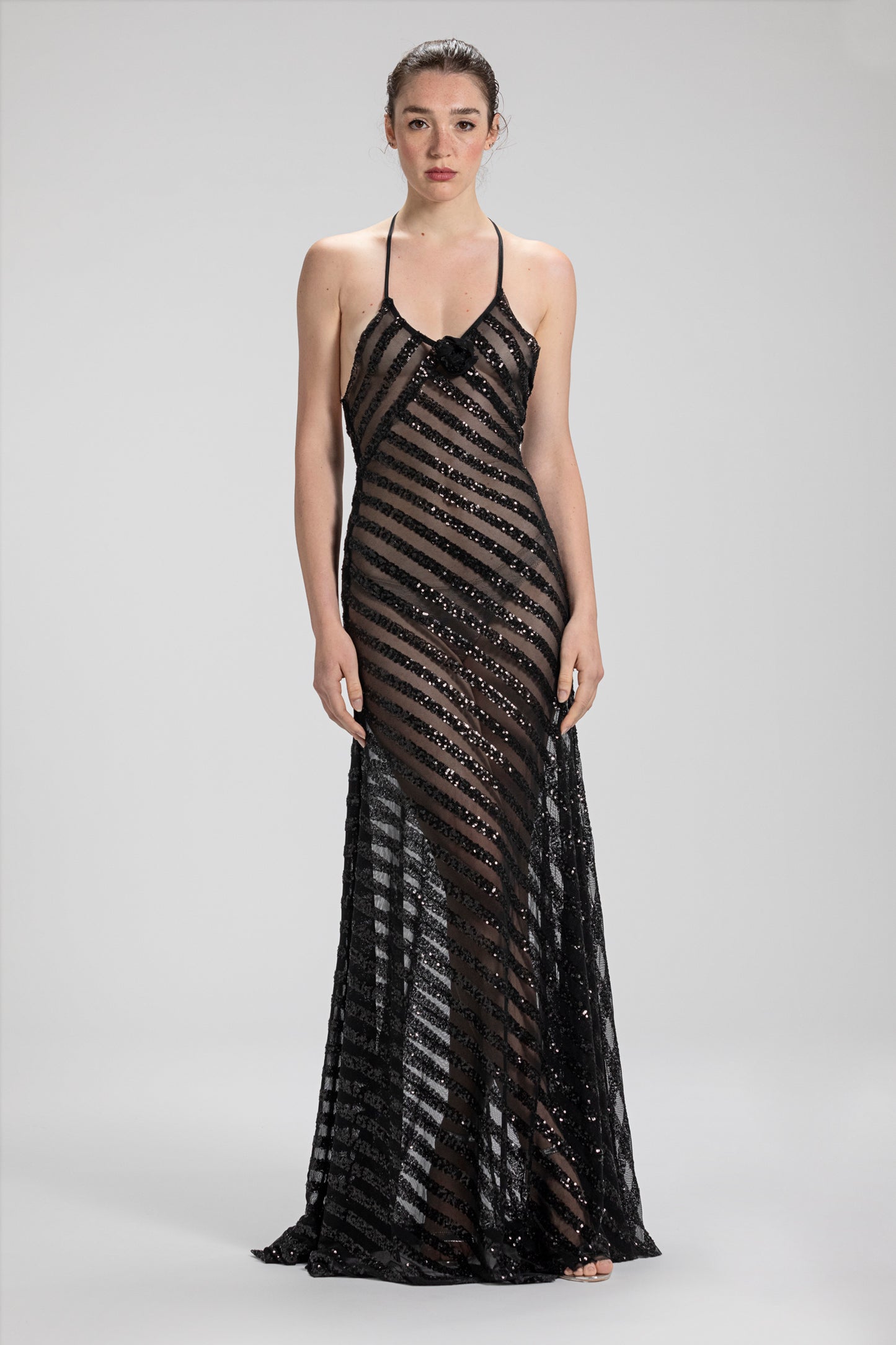 Vestito Lungo paiettes